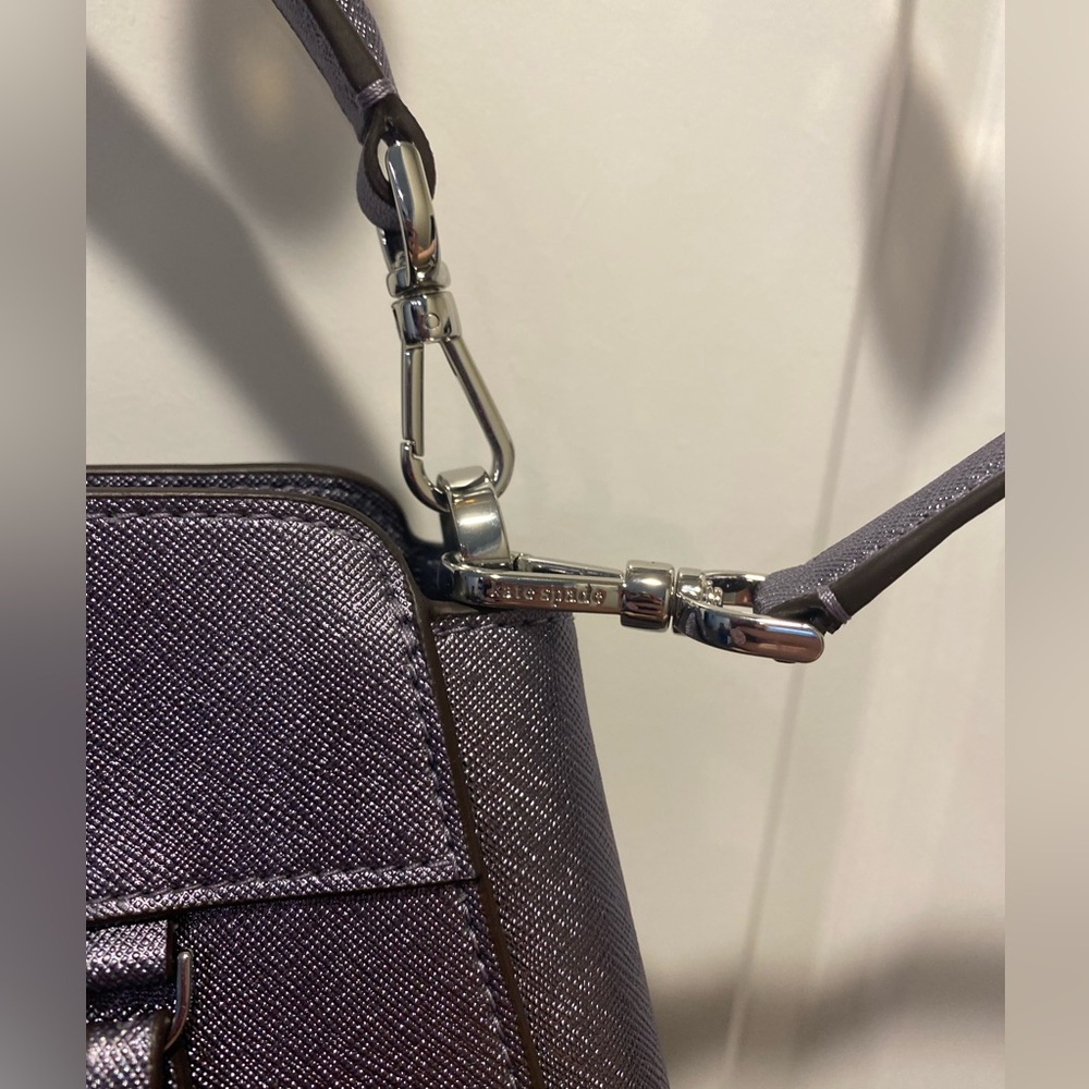 Kate Spade Madison Metallic Saffiano Women's Crossbody Bag - NWT - Picture 5 of 12